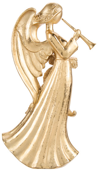Thumbnail 2: Magical Season 13 in Golden Christmas Angel Home Accent 