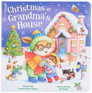 Thumbnail 1: KIDSBOOKS Christmas at Grandma's House Board Book 