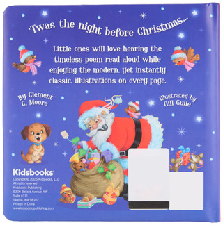 Thumbnail 2: KIDSBOOKS The Night Before Christmas Board Book 