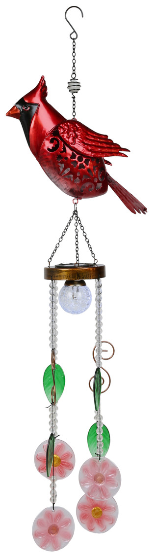 Thumbnail 1: Garden Expressions Solar Hanging Cardinal Decor 