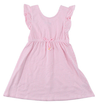 Thumbnail 1: Vince Camuto Big Girls Short Sleeve Striped Dress 