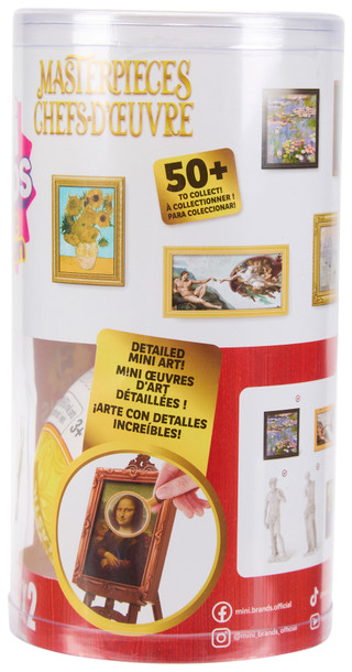 Thumbnail 2: Zuru 2 Pk Mini Brands Masterpieces w/ 5 Mini Arts Inside 