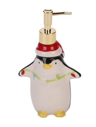 Thumbnail 1: MAISON DE BASE Ceramic Penguin Ornament Gel Hand Soap   