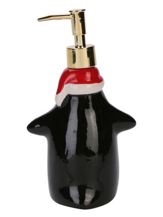 Thumbnail 2: MAISON DE BASE Ceramic Penguin Ornament Gel Hand Soap   