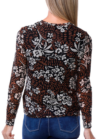 Thumbnail 2: Sanctuary Women's Long Sleeve Sheer Printed Top 