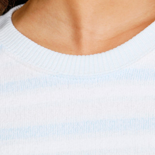 Thumbnail 2: EXIST Juniors Long Sleeve Striped Crew Pullover 