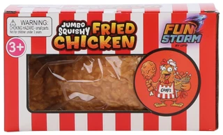 Thumbnail 2: Fun Storm Jumbo Squishy Fried Chicken Toy 