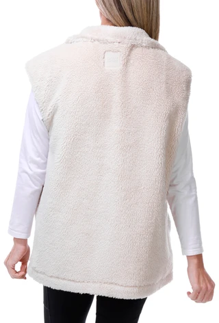 Thumbnail 2: DKNY Women's Plush Sherpa Vest 