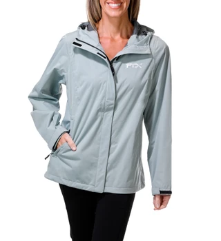 Thumbnail 1: Frogg Trogg Women's Long Sleeve Lightweight Hooded Rain Jacket 