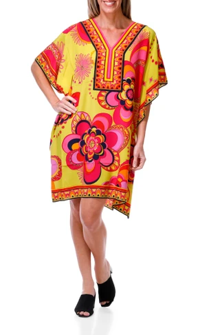 Thumbnail 1: Trina Turk Women's Short Sleeve Theodora Print Dress  