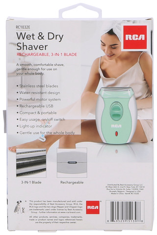Thumbnail 2: RCA Wet & Dry 3-in-1 Rechargeable Shaver  