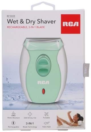 Thumbnail 1: RCA Wet & Dry 3-in-1 Rechargeable Shaver  