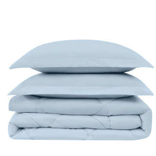 Thumbnail 7: CANNON Percale 200 Thread Count Solid 100% Cotton Comforter Set 