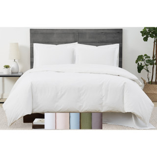 Thumbnail 13: CANNON Percale 200 Thread Count Solid 100% Cotton Comforter Set 