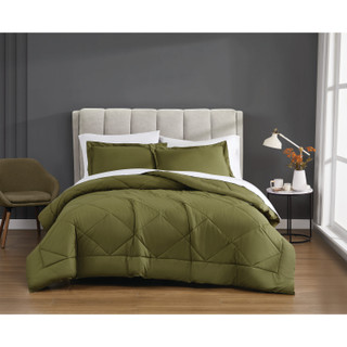 Thumbnail 2: CANNON Percale 200 Thread Count Solid 100% Cotton Comforter Set 