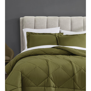 Thumbnail 19: CANNON Percale 200 Thread Count Solid 100% Cotton Comforter Set 