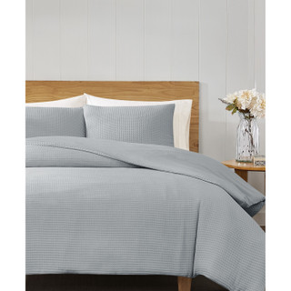 Thumbnail 8: CANNON Cannon Heritage Cotton Waffle Duvet Set 