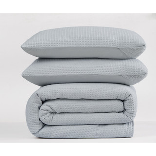 Thumbnail 16: CANNON Cannon Heritage Cotton Waffle Duvet Set 