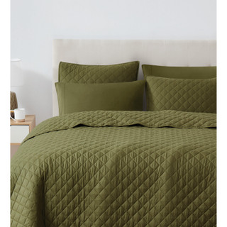Thumbnail 5: CANNON Cannon Oversized 100% Cotton Percale Quilt Set 