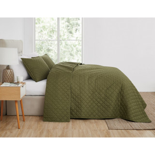 Thumbnail 16: CANNON Cannon Oversized 100% Cotton Percale Quilt Set 