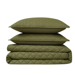 Thumbnail 19: CANNON Cannon Oversized 100% Cotton Percale Quilt Set 