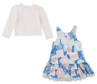 Thumbnail 2: Rare Editions Little Girls 2 Pc Jumper Set 