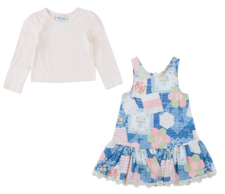 Thumbnail 3: Rare Editions Little Girls 2 Pc Jumper Set 