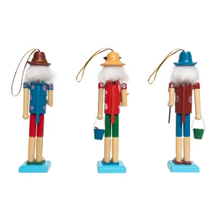 Thumbnail 2: Magical Season Beach Nutcracker Figurines - Set of 3 