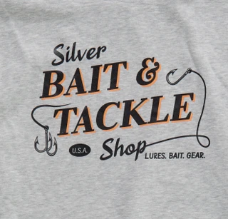 Thumbnail 2: SILVER BAIT Big Men's Full Zip Graphic Fleece Hoodie  