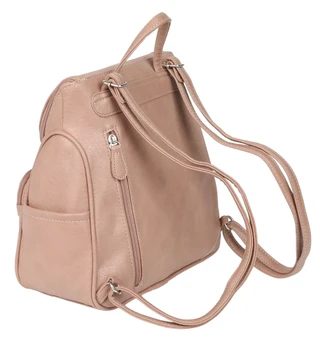 Thumbnail 2: MULTISAC Faux Leather Multi Pocket Backpack 