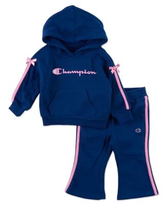 Thumbnail 1: Champion Baby Girls Active 2 Pc Pants Set  