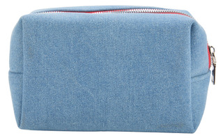Thumbnail 3: True Religion Women's Loaf Denim Toiletry Kit Bag  
