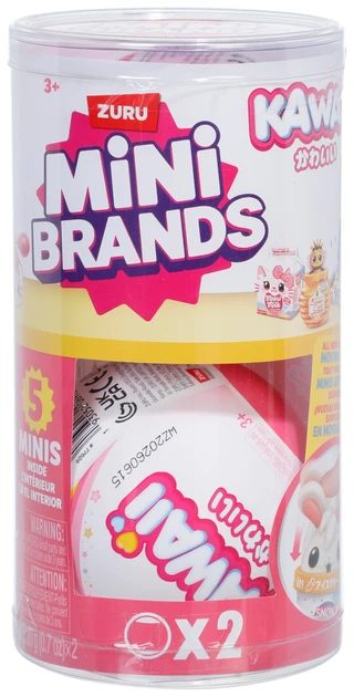 Thumbnail 1: Zuru 2 Pk Mini Brands Kawaii w/ 5 Collectible Minis 