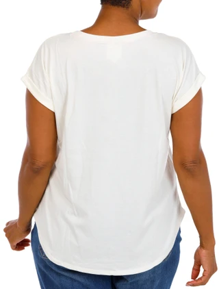 Thumbnail 2: Tru Self Women's Plus Animal Graphic Top  