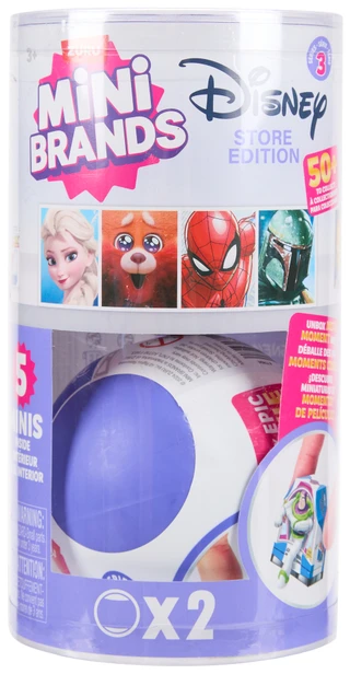 Thumbnail 1: Zuru 2 Pk Mini Brands Disney Store Edition w/ 5 Minis Inside 