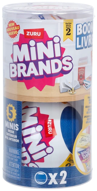 Thumbnail 1: Zuru 2 Pk Mini Brands Books w/ 5 Collectible Minis  