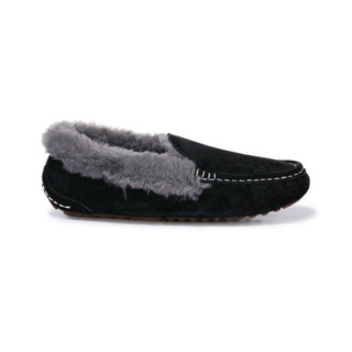 Thumbnail 2: LAMO Women's Suede Fur Lined Aussie Moccasin Slippers  