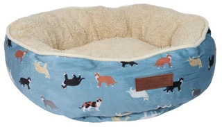Thumbnail 1: Laura Ashley 18x18x7 Cat Pet Bed  