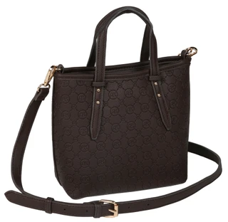 Thumbnail 2: ANNE KLEIN Women's Logo Midi Tote Purse w/ Charms  