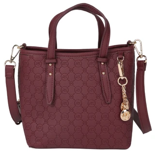 Thumbnail 1: ANNE KLEIN Women's Logo Midi Tote Purse w/ Charms  
