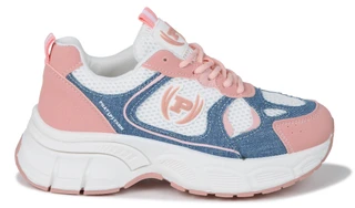 Thumbnail 3: Baby Phat Women's Denim Logo Dad Sneakers  