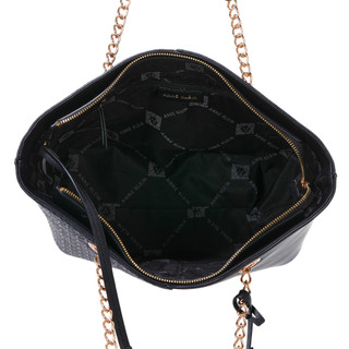 Thumbnail 2: ANNE KLEIN Women's Logo Chain Tote Purse w/ Charms  