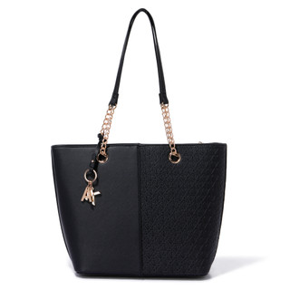 Thumbnail 1: ANNE KLEIN Women's Logo Chain Tote Purse w/ Charms  