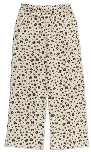 Thumbnail 1: Champion Girls Wide Leg Fleece Pants  