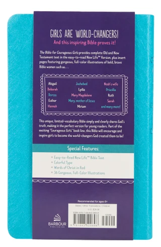 Thumbnail 2: Barbour Publishing The Bible For Courageous Girls New Life Version  
