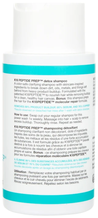 Thumbnail 2: K18 8.5 oz Peptide Prep Detox Shampoo  