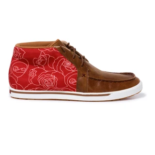 Thumbnail 3: Twisted X Women's Rose Print Chukka Sneakers  