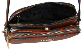 Thumbnail 2: MULTISAC Women's Dome Double Zip Crossbody Purse w/ Charms  