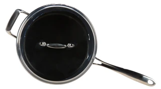 Thumbnail 3: Tramontina 3 Qt Hard Anodized Covered Deep Aluminum Nonstick Pan  