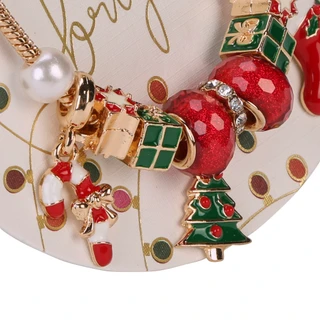 Thumbnail 2: Merry and Bright Christmas Charm Rope Bracelet  